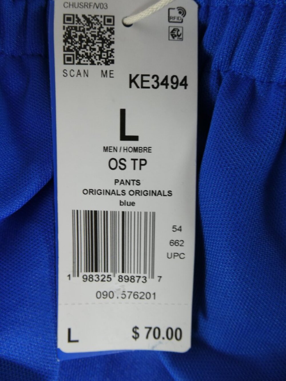 Adidas Tracksuit Set Womens Jacket L KD1329 Pants XL KE3494 Red Navy Blue - Picture 11 of 15